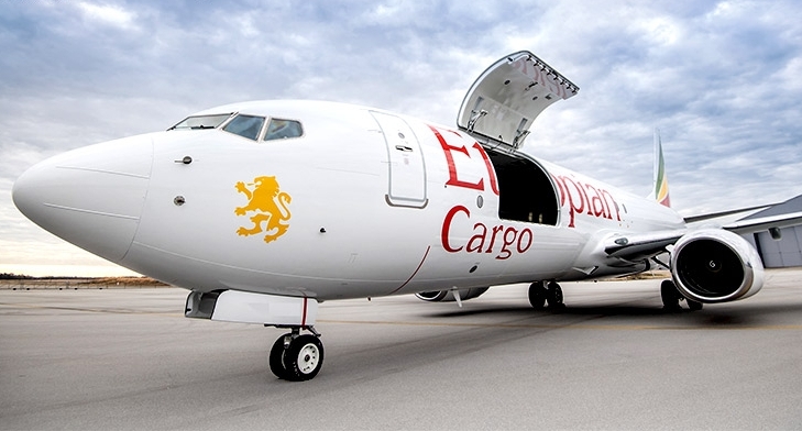 Ethiopian Airlines receives 737-800SF P2F from GA Telesis