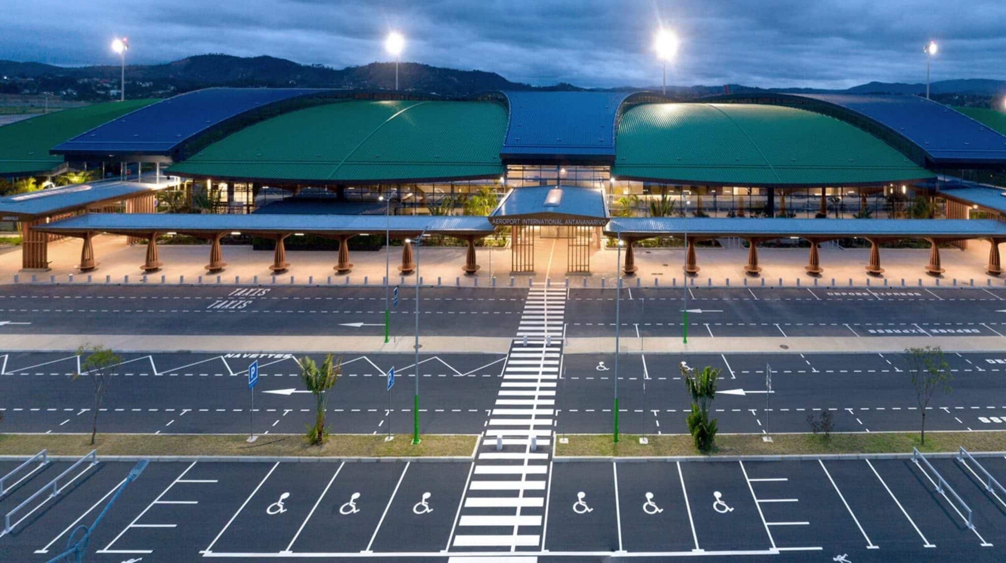 Inauguration and official opening of the new terminal at Ivato International Airport in Madagascar